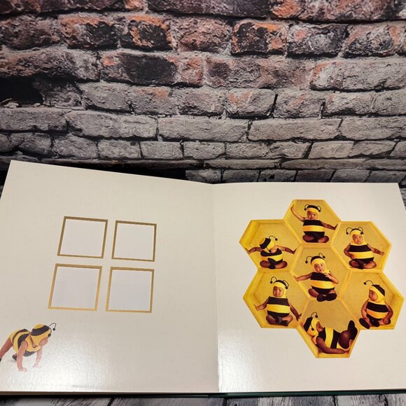 Vintage 1997 Anne Geddes Photograph Album 36 Photo 24 Page Book Babies Hardcover - Picture 6 of 8